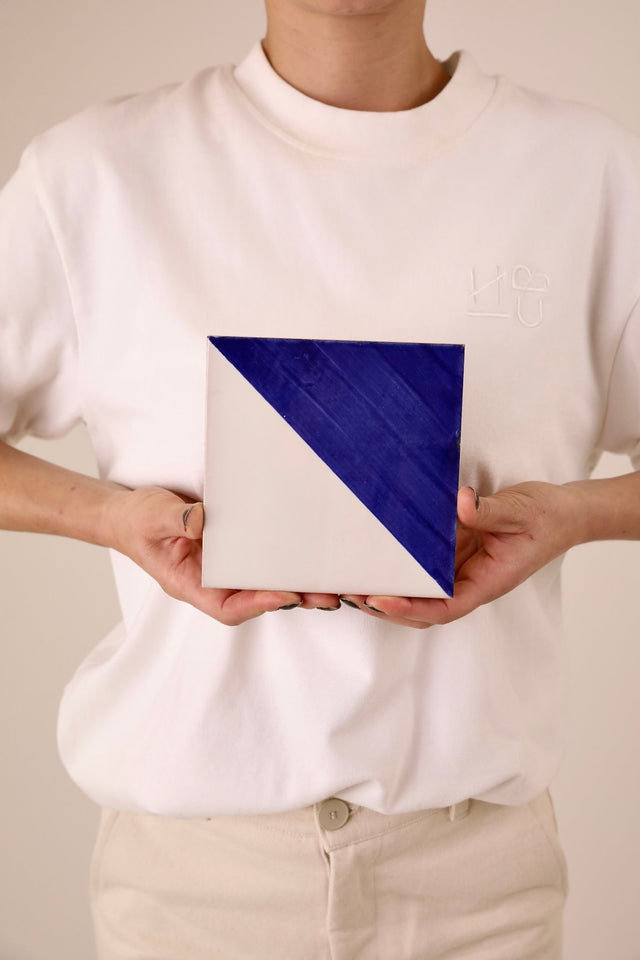 Blue Triangle - Sir Tile