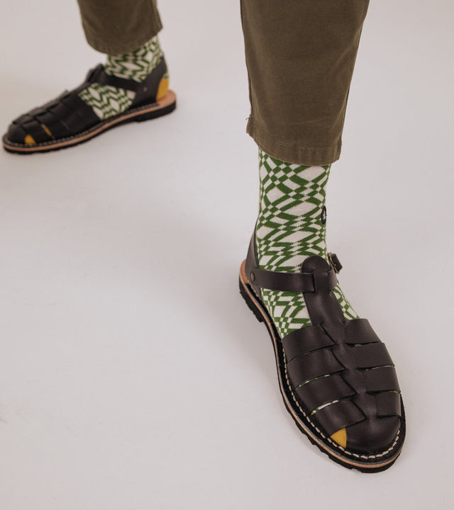 Diagonal Green - Sir Tile